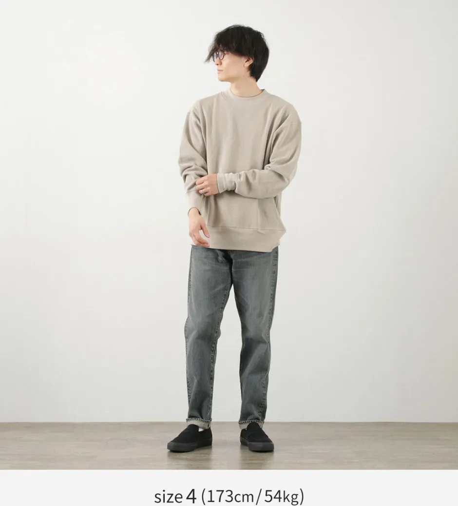 Knits^GICIPI / ORSO Crew Neck Ribbed Long Sleeve Milano Rib Knit Sewn