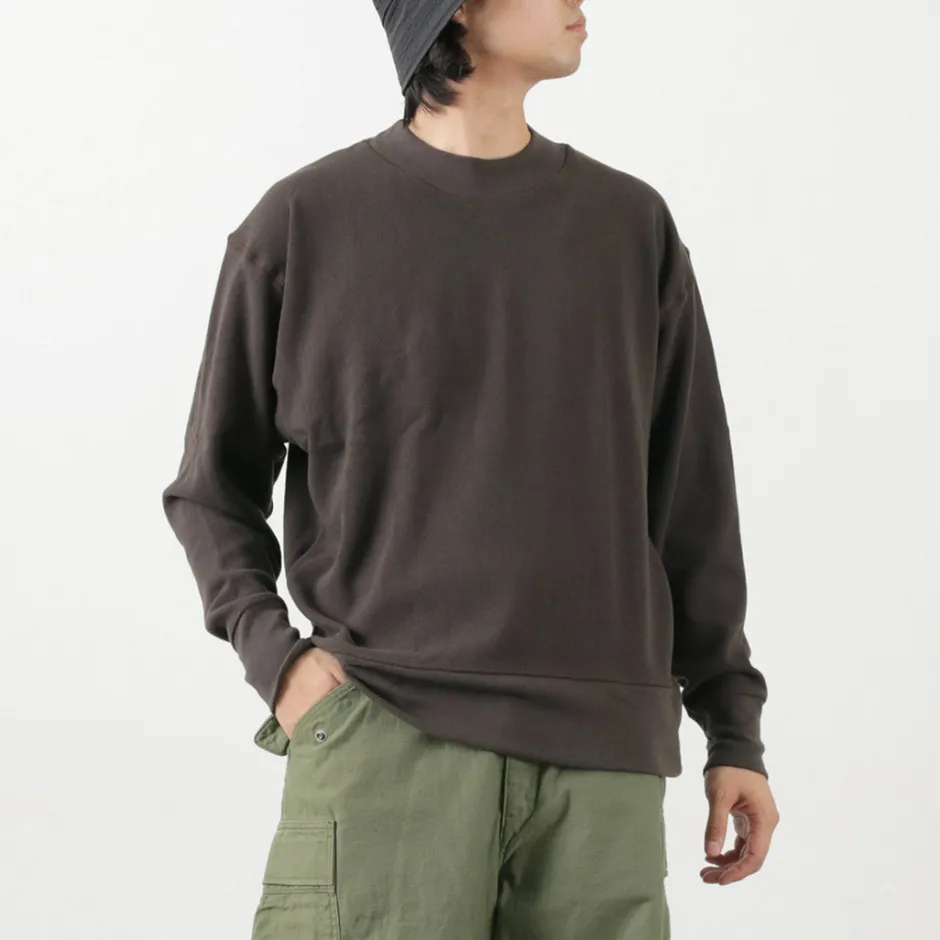 Knits^GICIPI / ORSO Crew Neck Ribbed Long Sleeve Milano Rib Knit Sewn