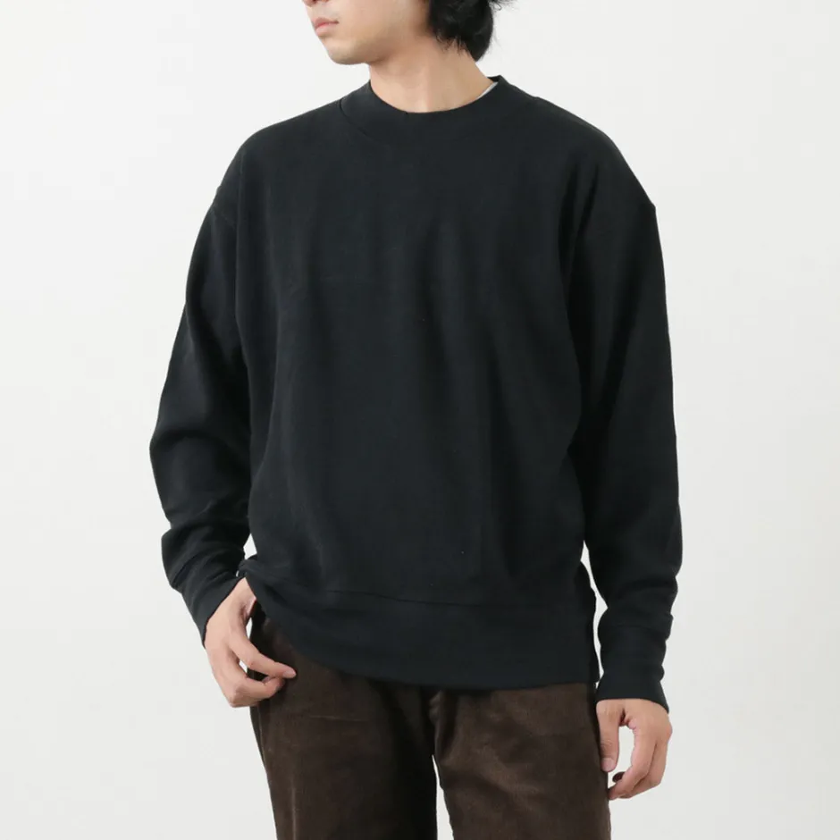 Knits^GICIPI / ORSO Crew Neck Ribbed Long Sleeve Milano Rib Knit Sewn