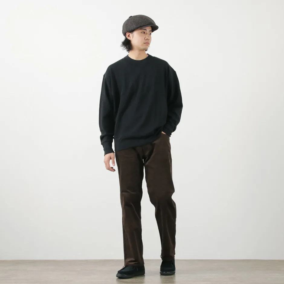 Knits^GICIPI / ORSO Crew Neck Ribbed Long Sleeve Milano Rib Knit Sewn