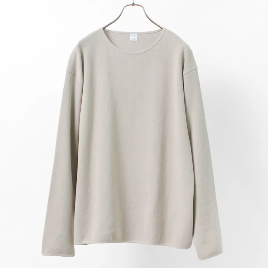 T-Shirts^GICIPI / PITONE Boat Neck Wide Fit Milano Rib Knit sewn