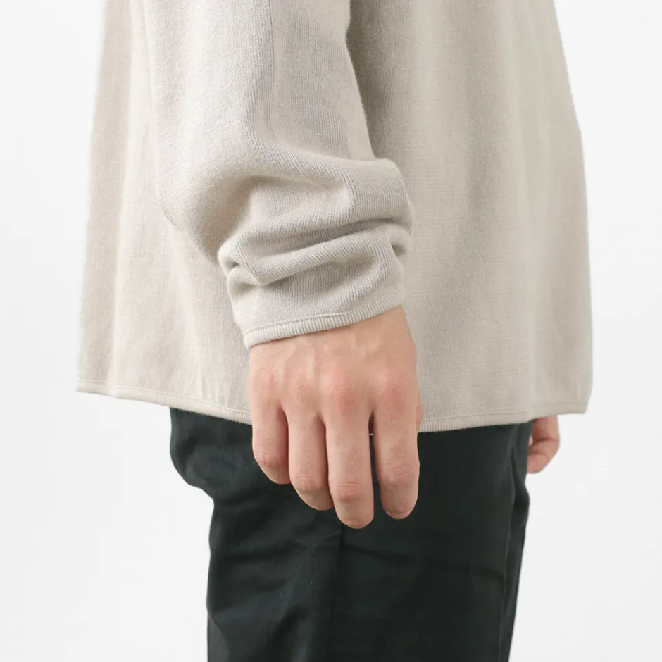T-Shirts^GICIPI / PITONE Boat Neck Wide Fit Milano Rib Knit sewn