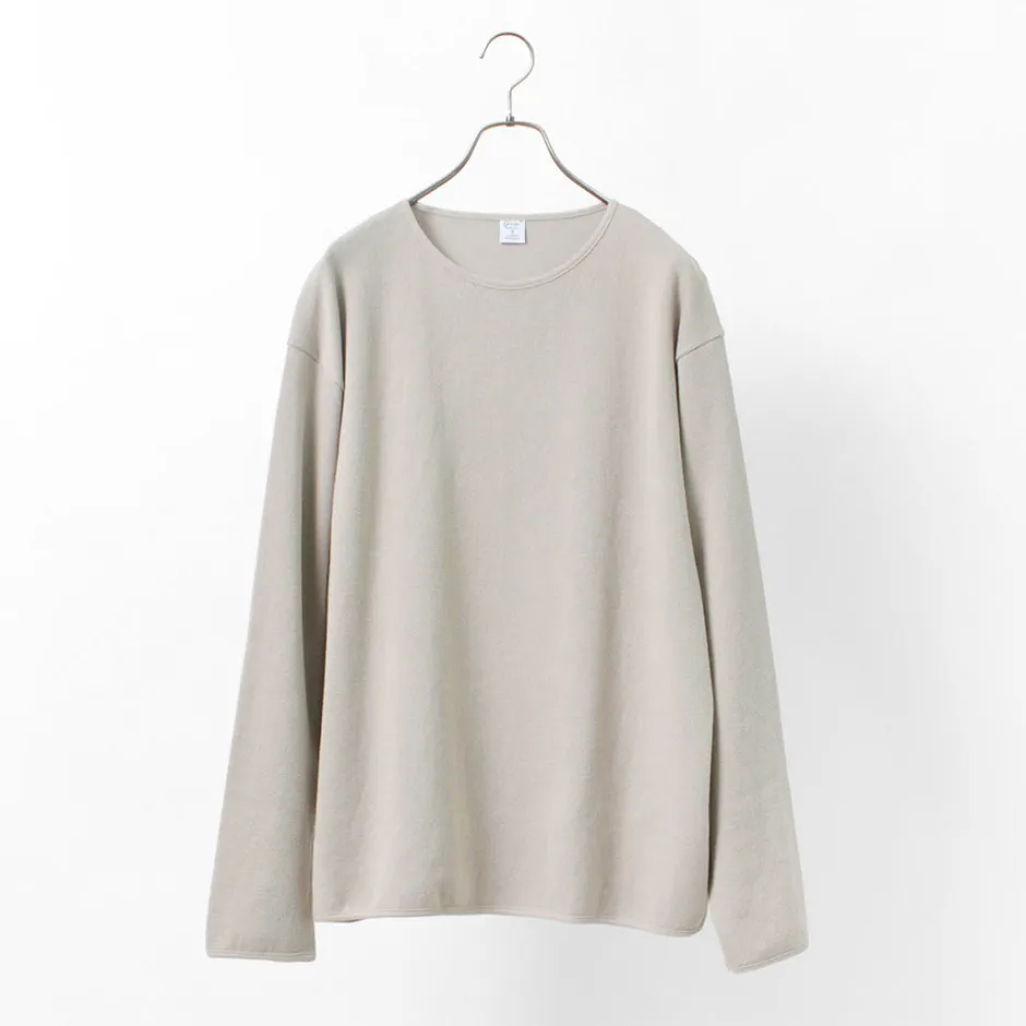 T-Shirts^GICIPI / PITONE Boat Neck Wide Fit Milano Rib Knit sewn