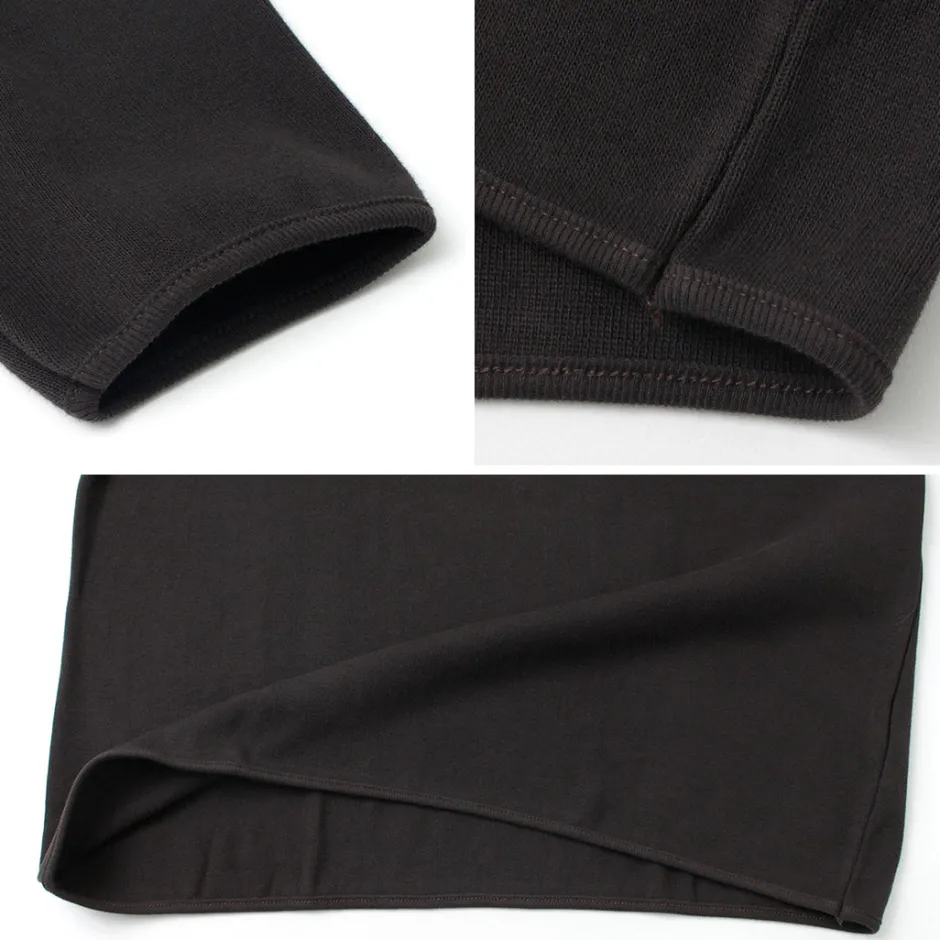 T-Shirts^GICIPI / PITONE Boat Neck Wide Fit Milano Rib Knit sewn