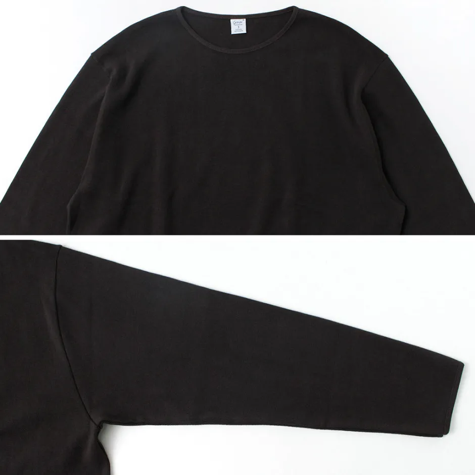 T-Shirts^GICIPI / PITONE Boat Neck Wide Fit Milano Rib Knit sewn