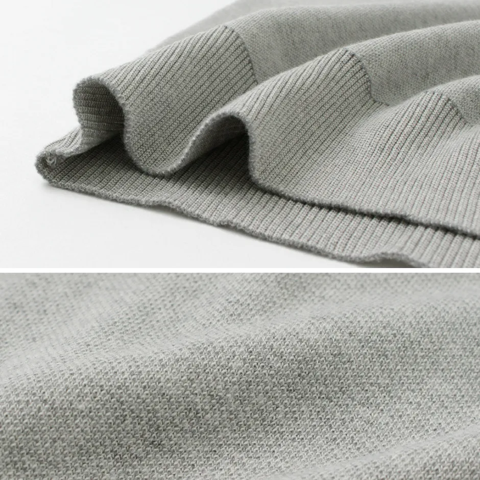 Knits^GICIPI / Riccio Riccio Crew Neck Relaxed Fit Long Sleeve Knit Sewn