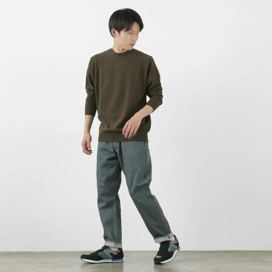 Knits^GICIPI / Riccio Riccio Crew Neck Relaxed Fit Long Sleeve Knit Sewn
