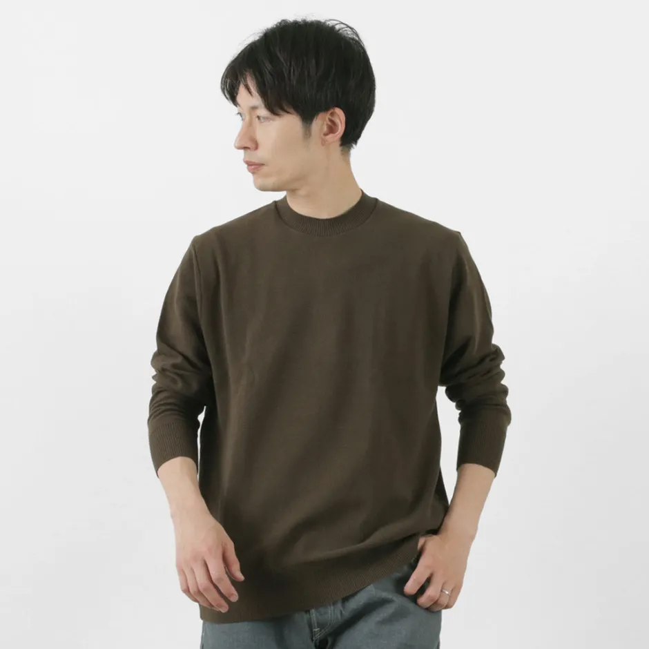 Knits^GICIPI / Riccio Riccio Crew Neck Relaxed Fit Long Sleeve Knit Sewn