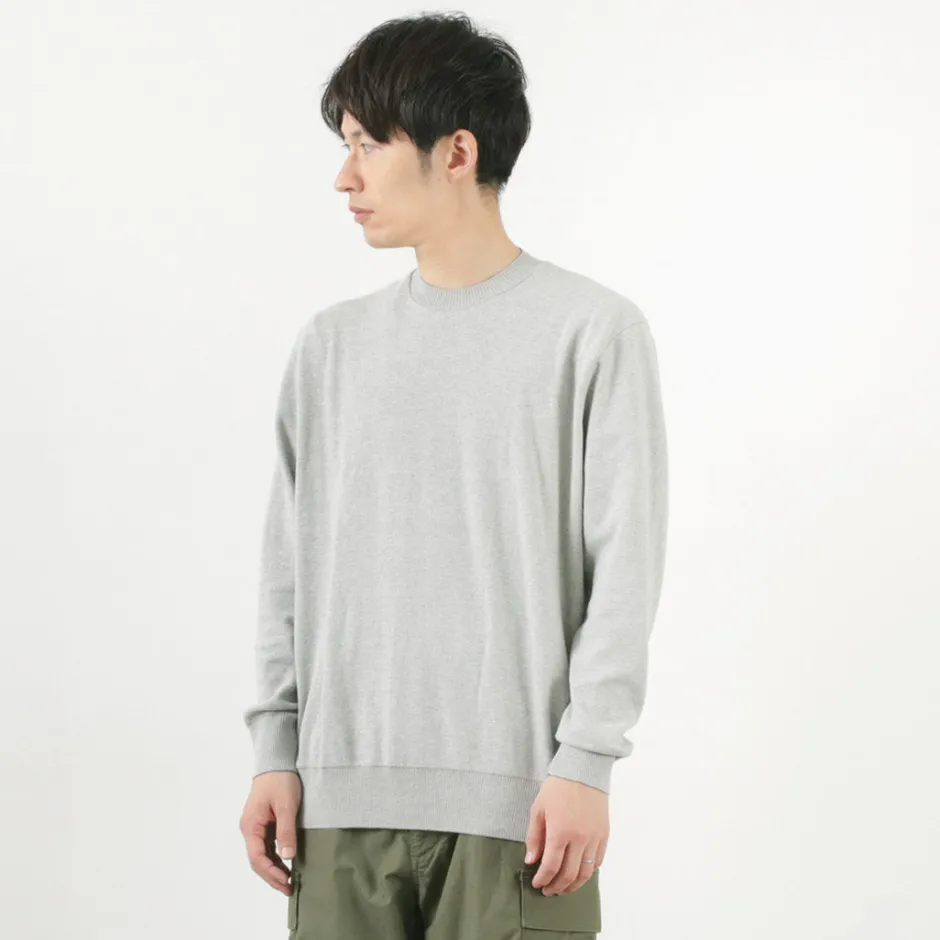Knits^GICIPI / Riccio Riccio Crew Neck Relaxed Fit Long Sleeve Knit Sewn
