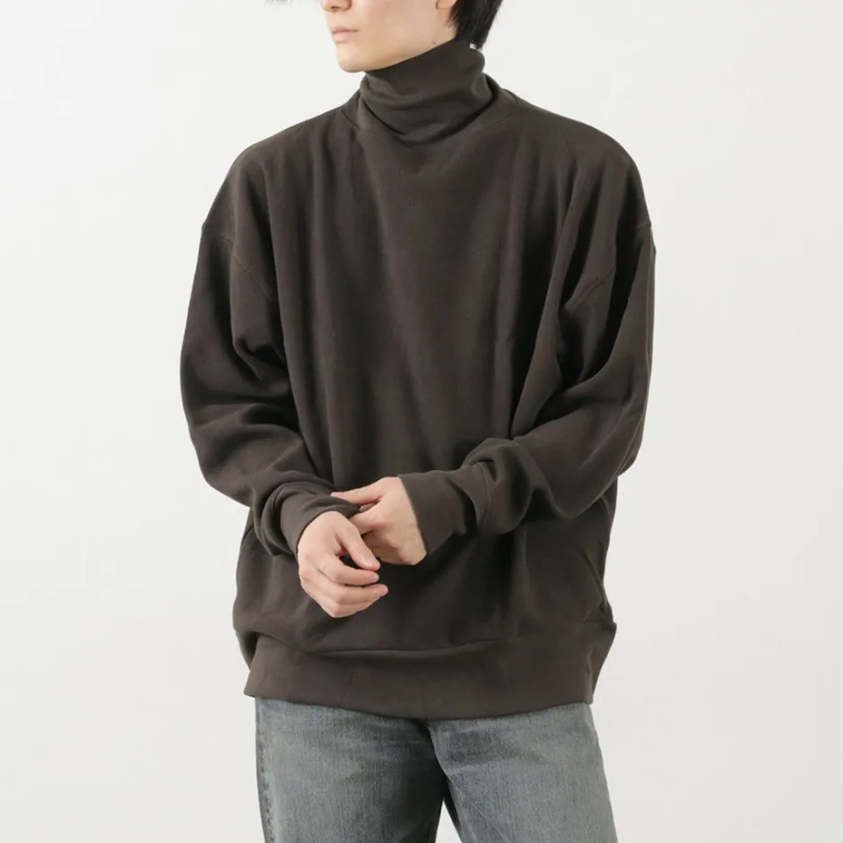 Knits^GICIPI / SCIMMIA Mockneck Ribbed Long Sleeve Milano Rib Knit Sewn
