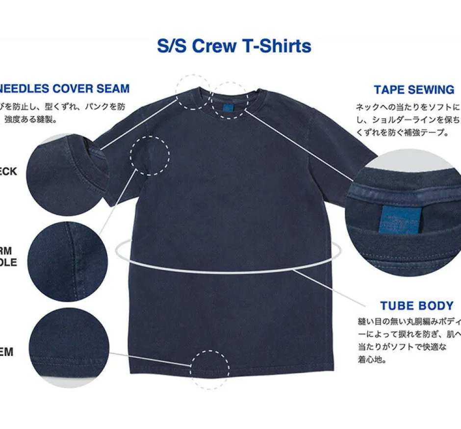 T-Shirts^GOOD ON / GO BOY Hanging embroidery short sleeve pocket