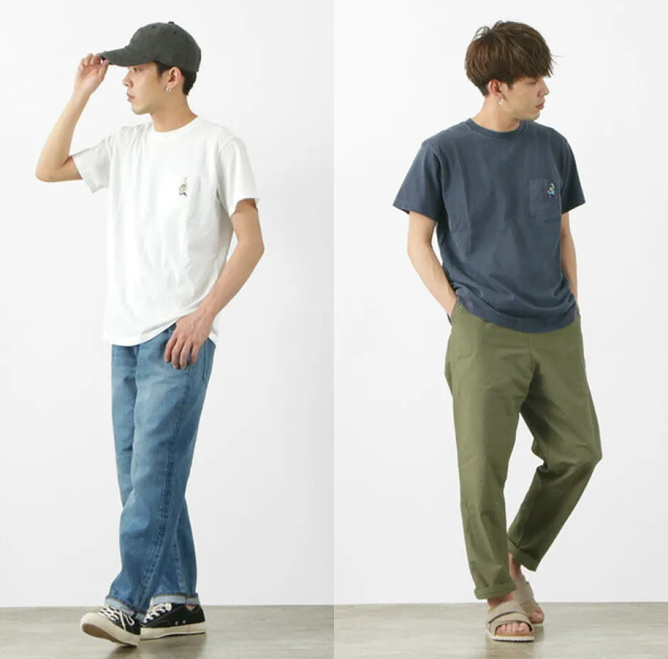 T-Shirts^GOOD ON / GO BOY Hanging embroidery short sleeve pocket