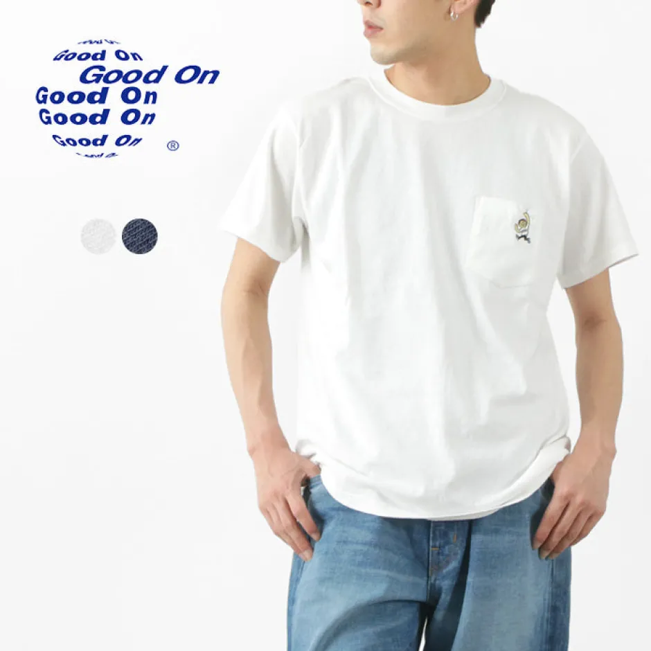 T-Shirts^GOOD ON / GO BOY Hanging embroidery short sleeve pocket
