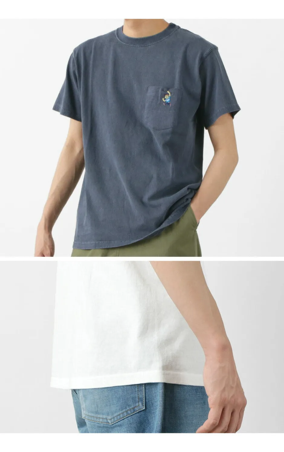 T-Shirts^GOOD ON / GO BOY Hanging embroidery short sleeve pocket