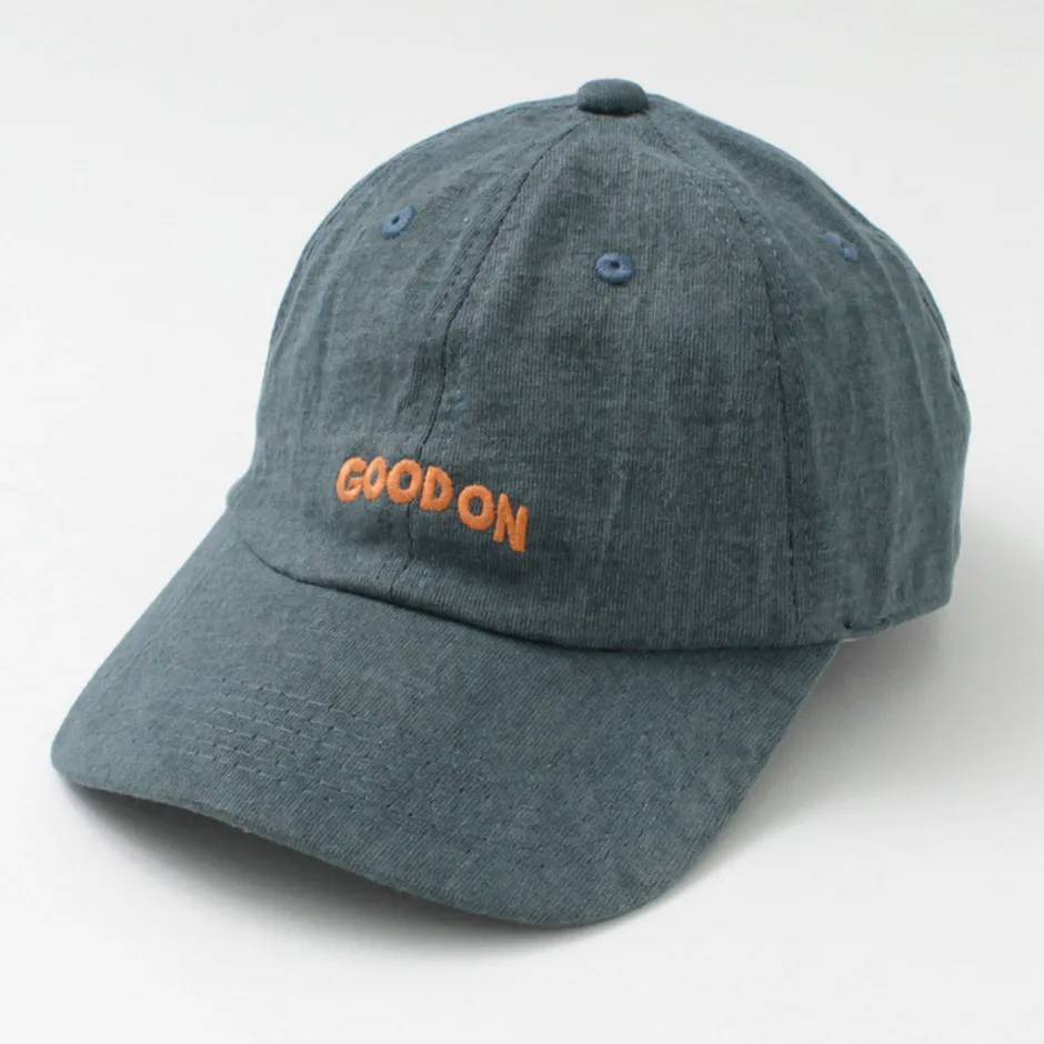 Hats^GOOD ON / Arch Logo Embroidered Cap