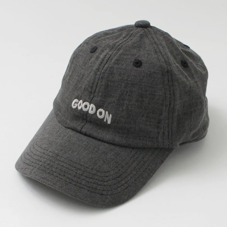 Hats^GOOD ON / Arch Logo Embroidered Cap