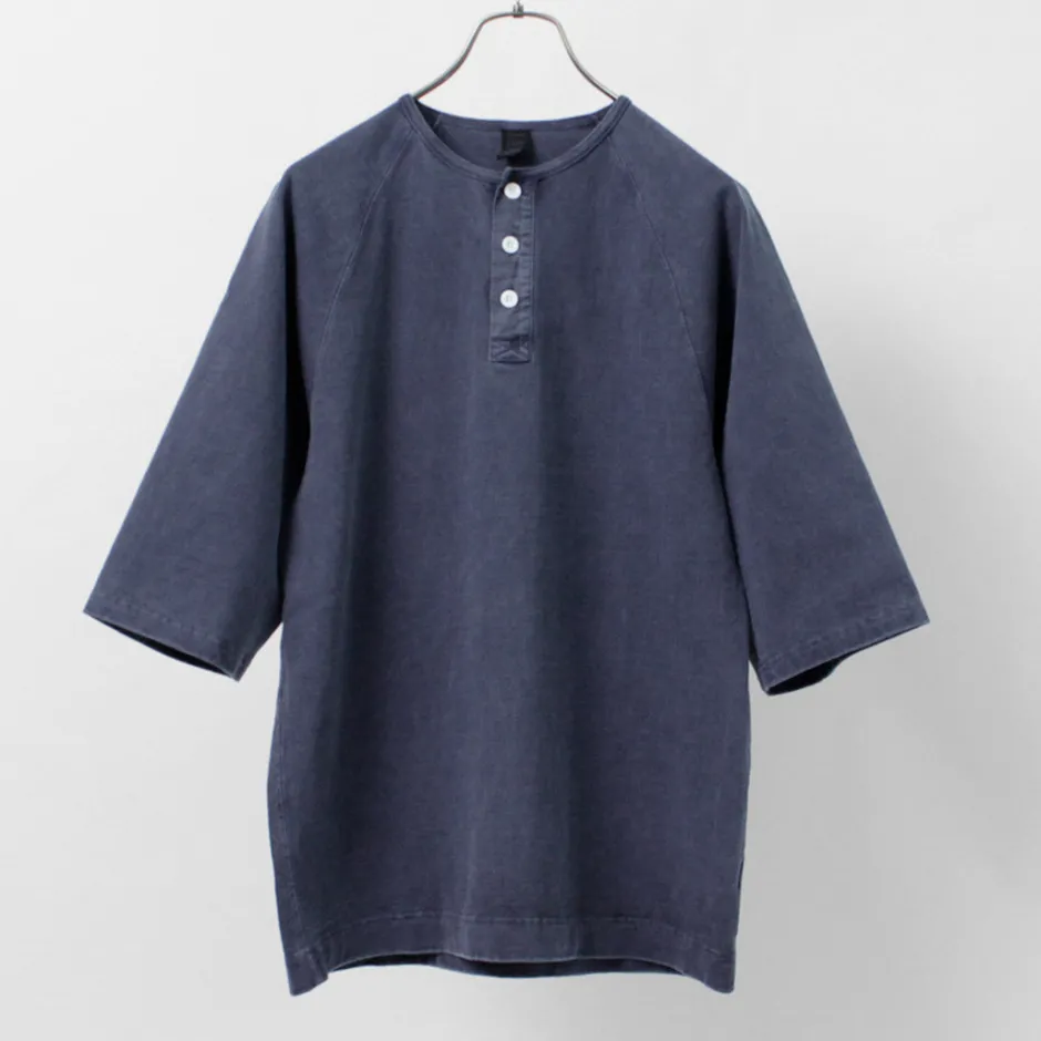 T-Shirts^GOOD ON / Half Sleeve Heavy Retro Henry Neck T-Shirt