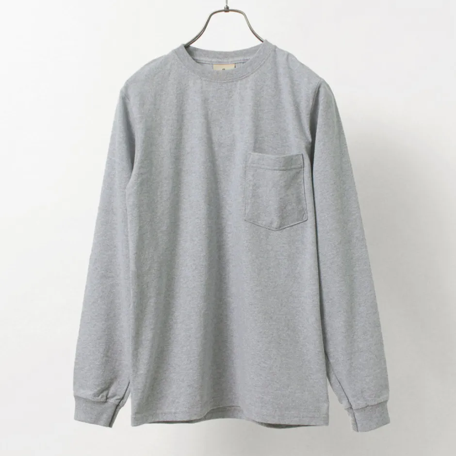 T-Shirts^GOODWEAR / Crew Neck Pocket T-Shirt Long Sleeve