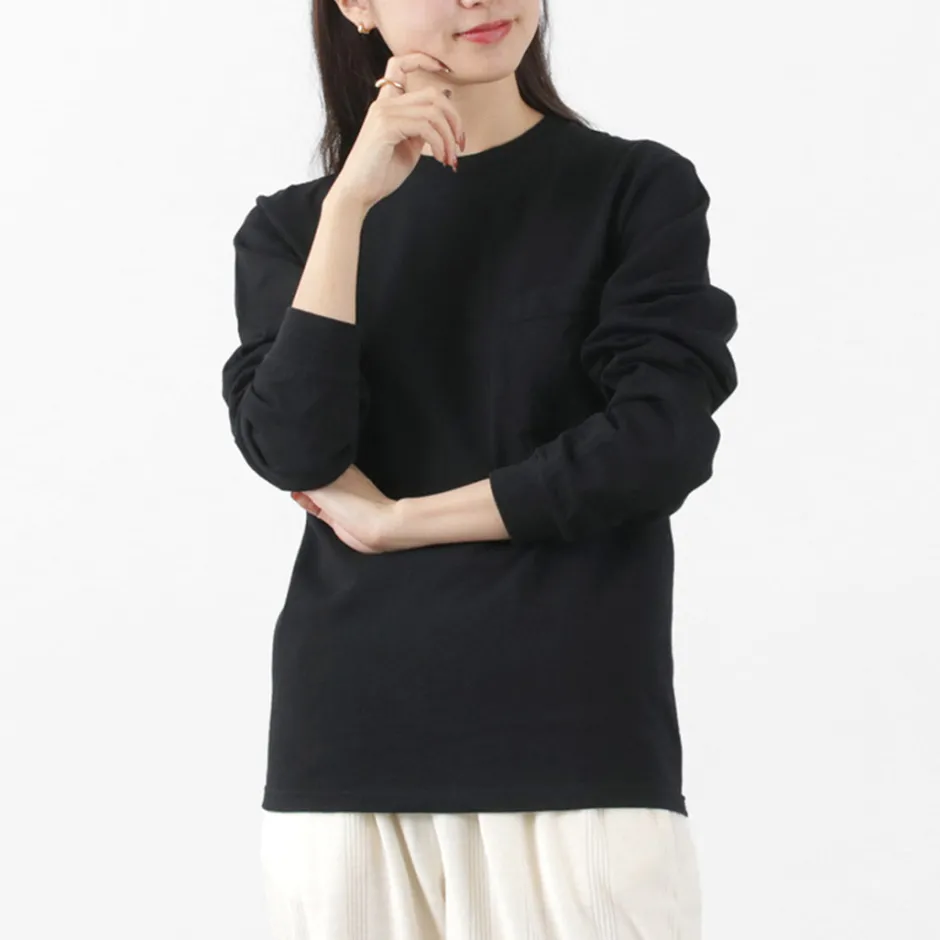 T-Shirts^GOODWEAR / Crew Neck Pocket T-Shirt Long Sleeve
