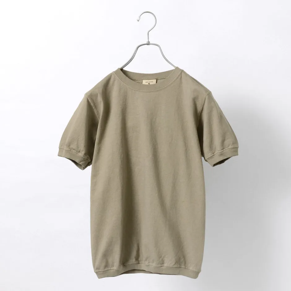 T-Shirts^GOODWEAR / Crew Neck Short Sleeve T-Shirt Cuff and Hem Rib