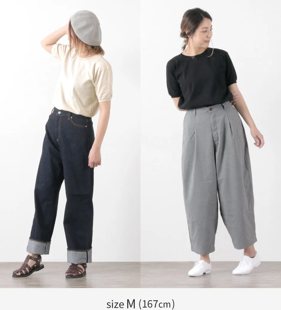 T-Shirts^GOODWEAR / Crew Neck Short Sleeve T-Shirt Cuff and Hem Rib