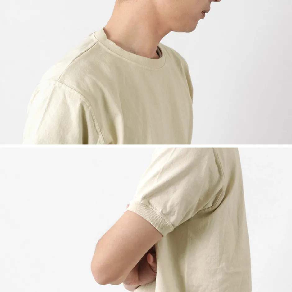 T-Shirts^GOODWEAR / Crew Neck Short Sleeve T-Shirt Cuff and Hem Rib