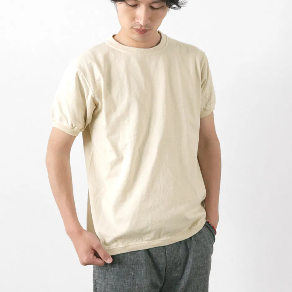 T-Shirts^GOODWEAR / Crew Neck Short Sleeve T-Shirt Cuff and Hem Rib