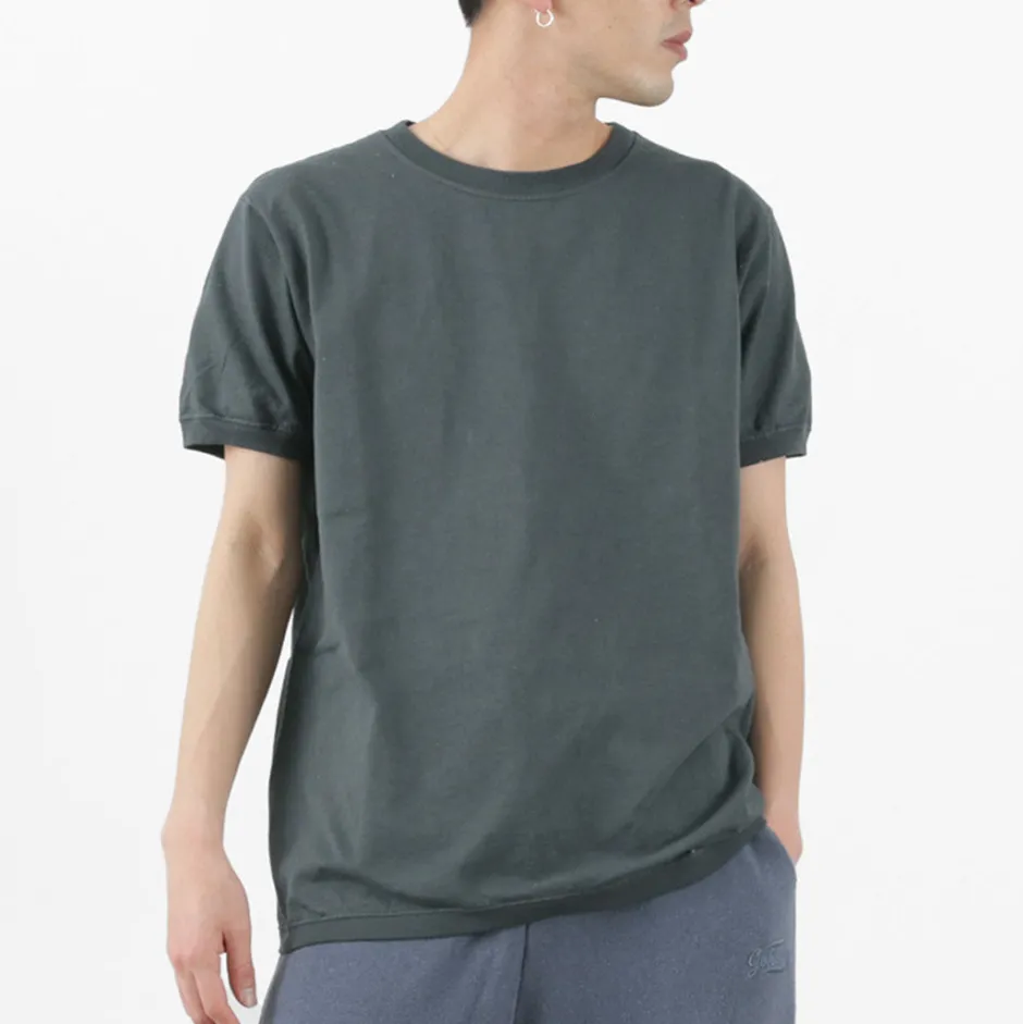 T-Shirts^GOODWEAR / Crew Neck Short Sleeve T-Shirt Cuff and Hem Rib