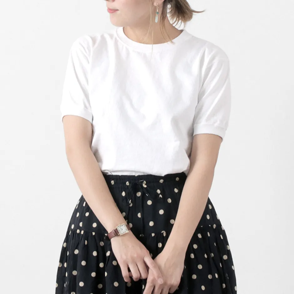 T-Shirts^GOODWEAR / Crew Neck Short Sleeve T-Shirt Cuff and Hem Rib