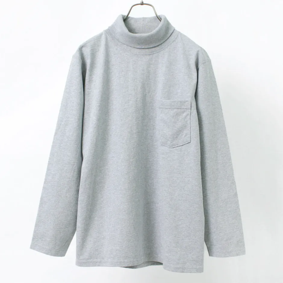 T-Shirts^GOODWEAR / Long Sleeve Turtle Neck Pocket Tee