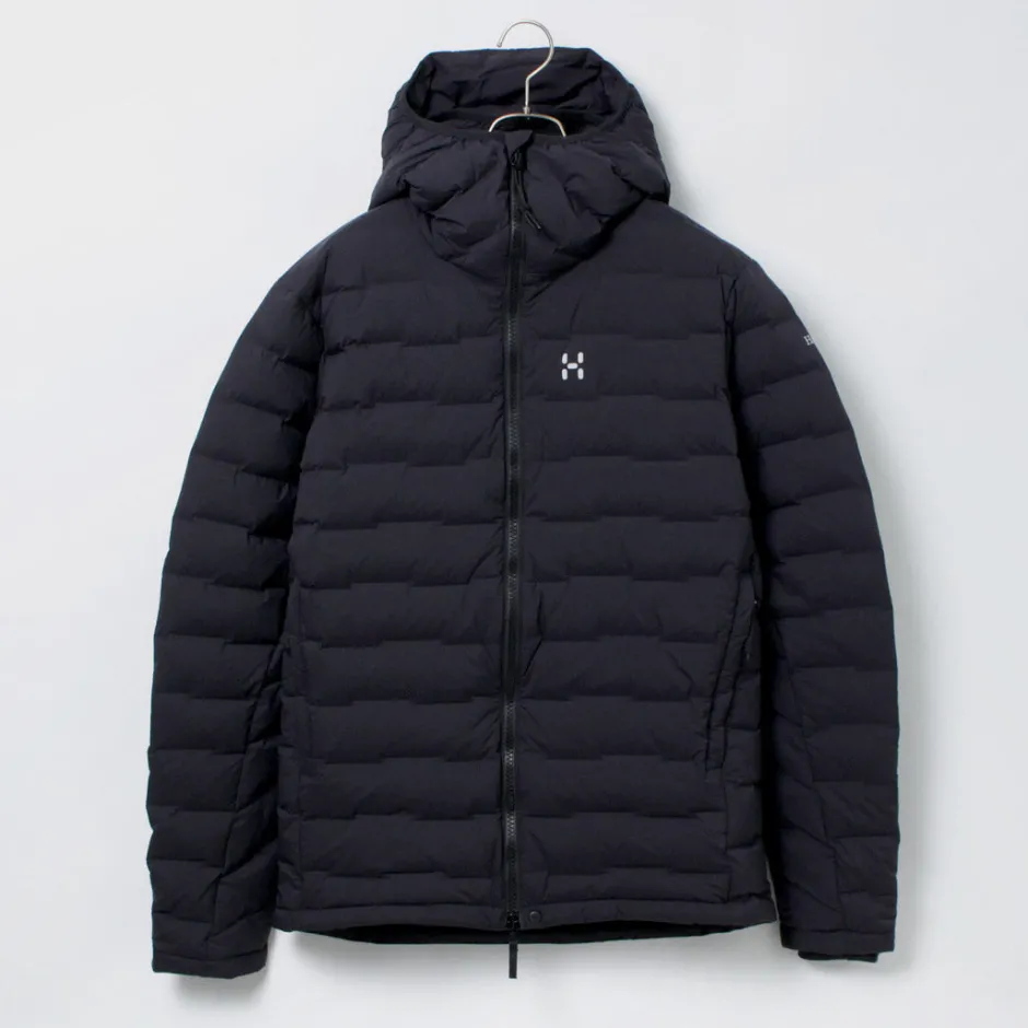 Down Wear^HAGLOFS / Spitz Down Hood Jacket black