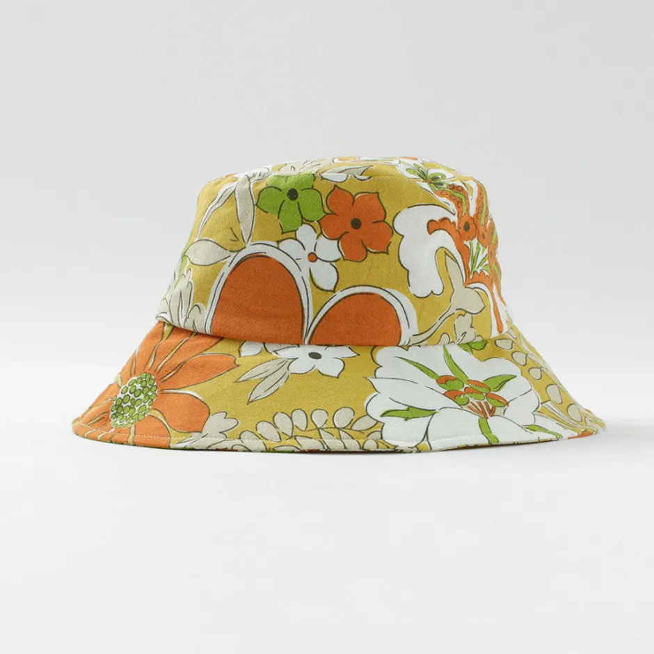 Hats^HAVE A GRATEFUL DAY / Bucket Hat orange