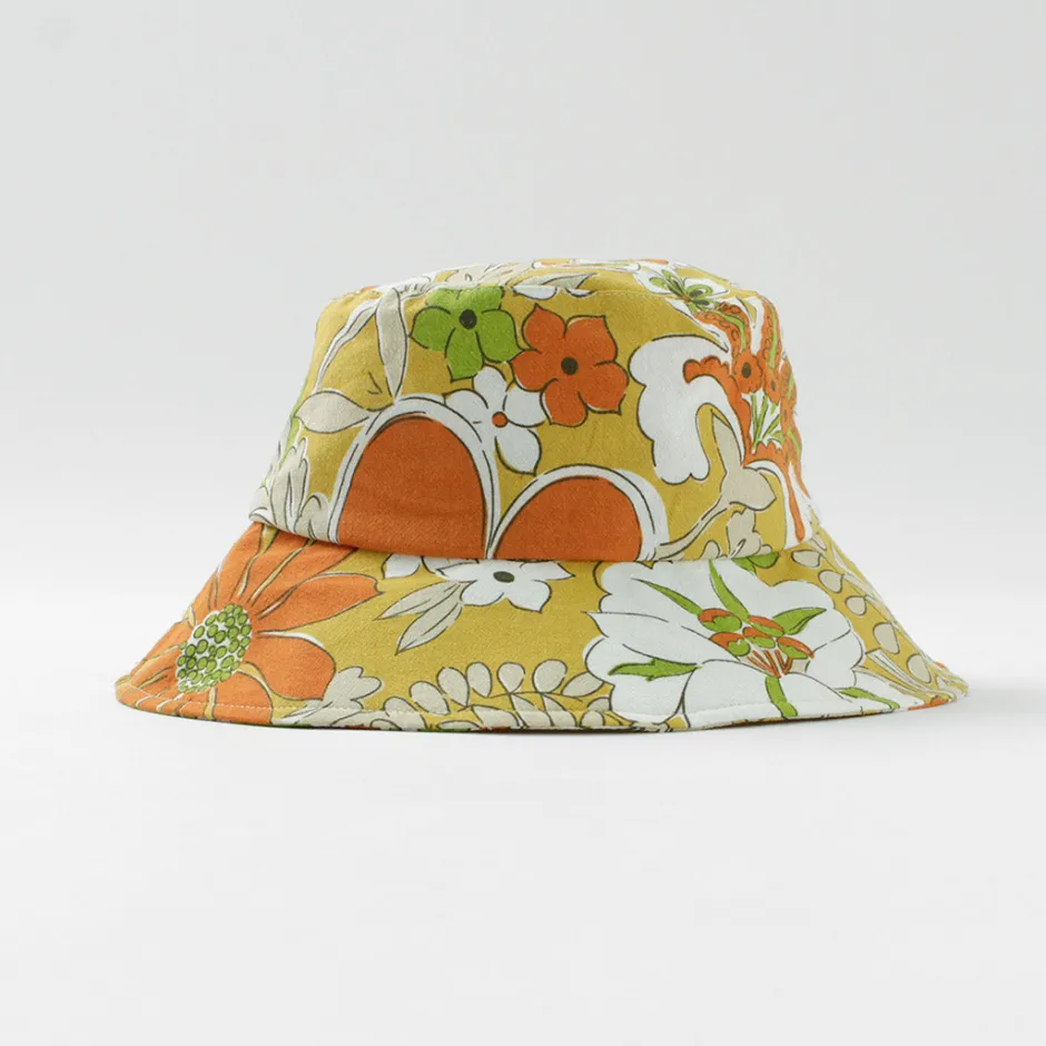 Hats^HAVE A GRATEFUL DAY / Bucket Hat orange