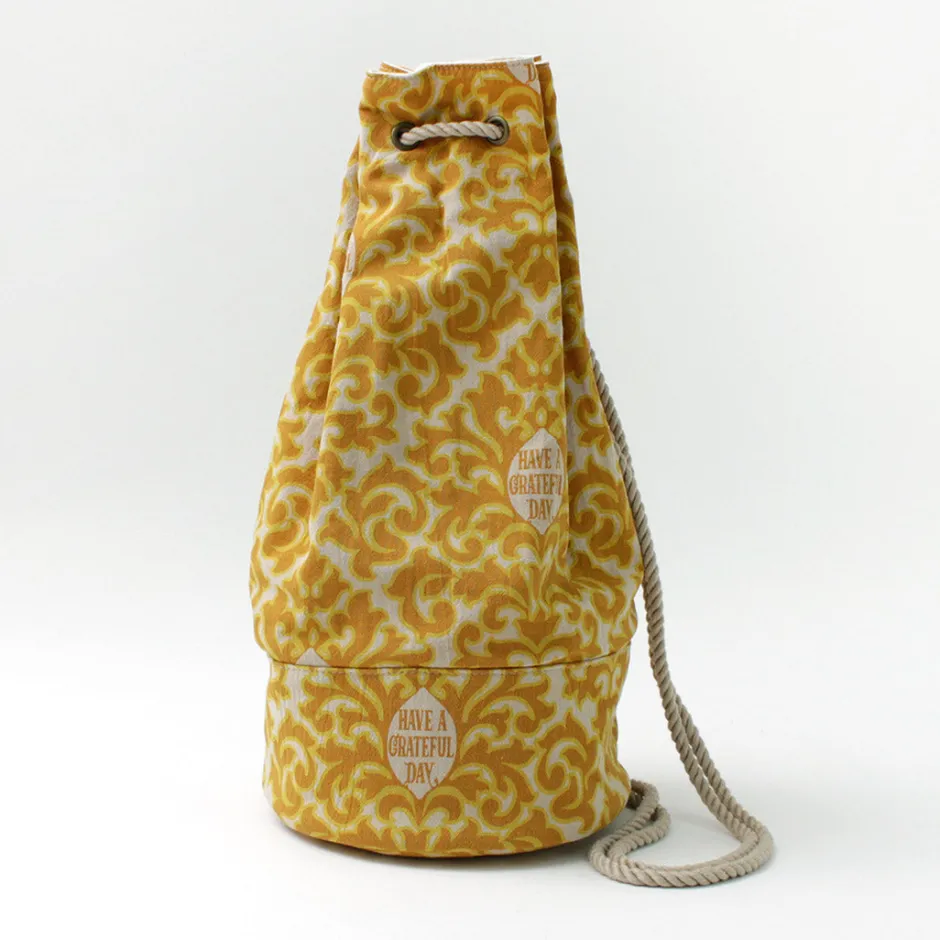 Shoulder Bags^HAVE A GRATEFUL DAY / Retro damask fabric shoulder bag