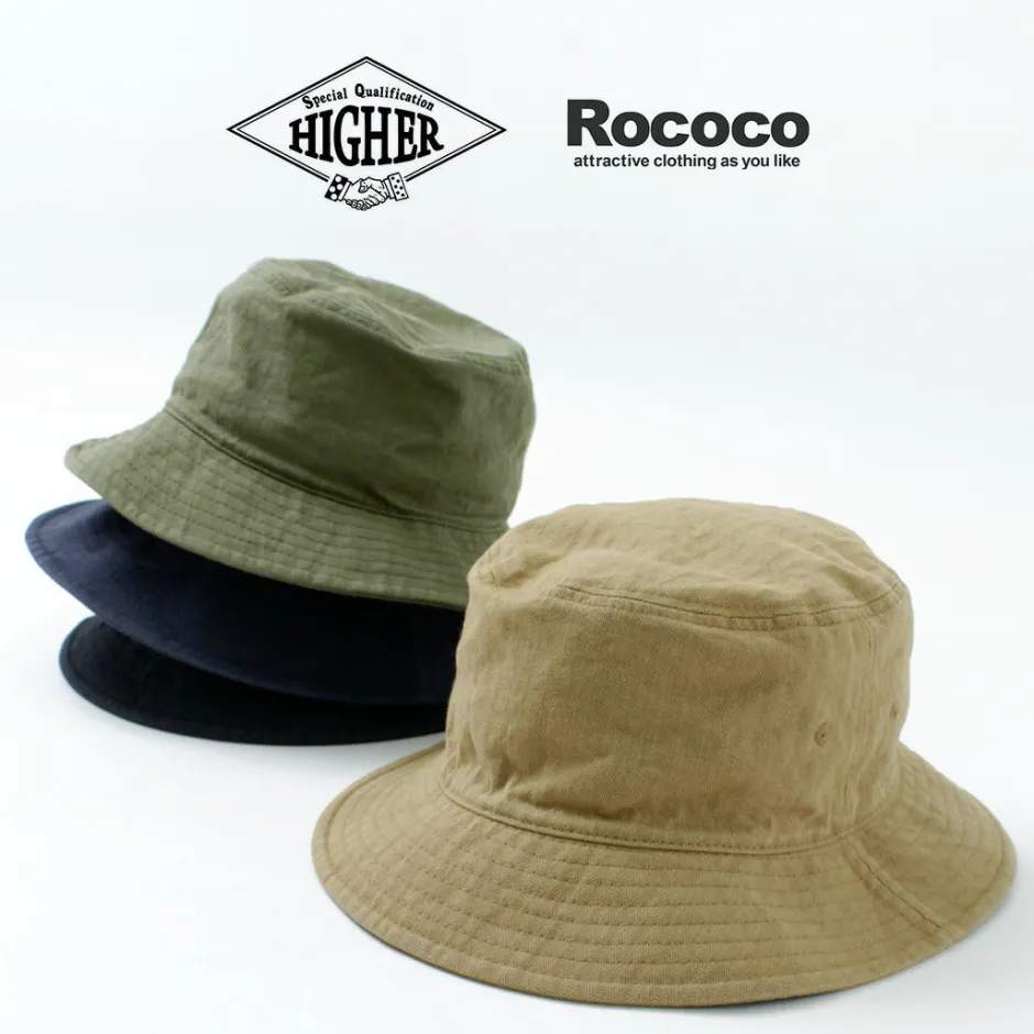 Hats^HIGHER / Bespoke Vintage Herringbone Bucket Hat
