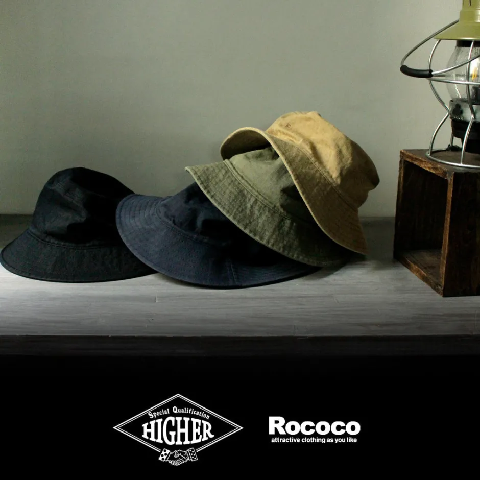 Hats^HIGHER / Bespoke Vintage Herringbone Bucket Hat