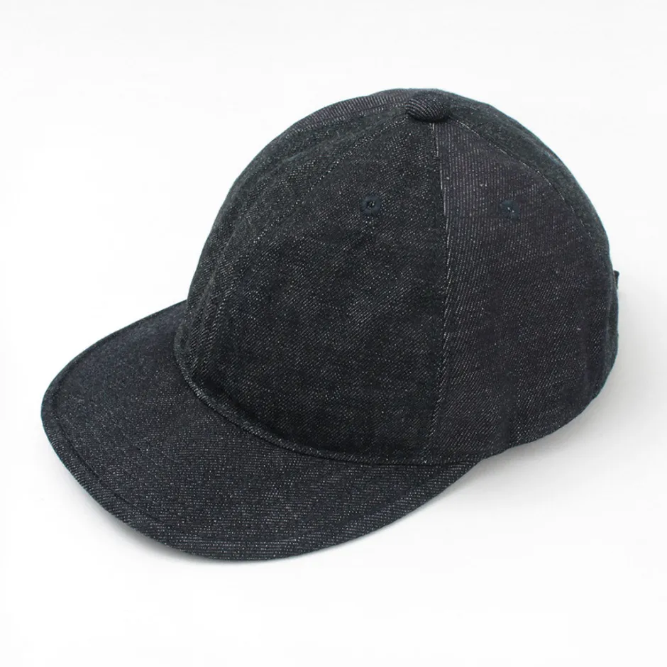 Hats^HIGHER / multi-panel cap denim