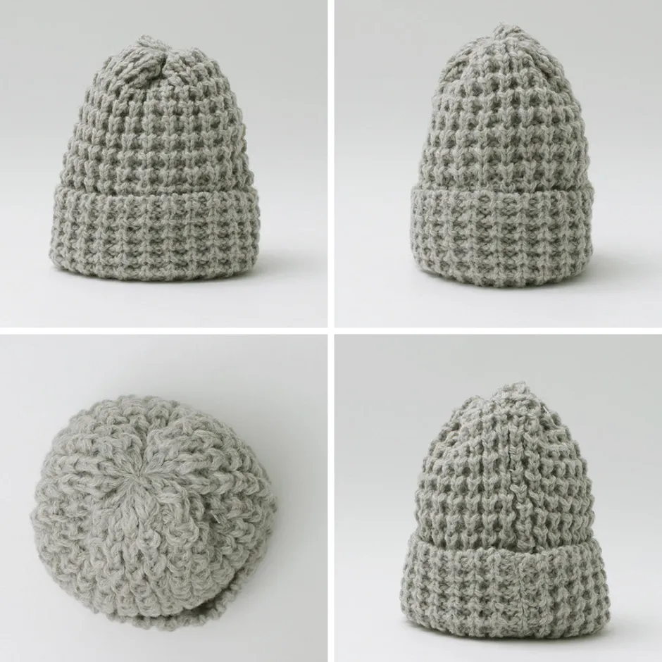 Hats^HIGHLAND 2000 / Bob Cap Tuck Stitch (Alpaca x British Wool Mix)