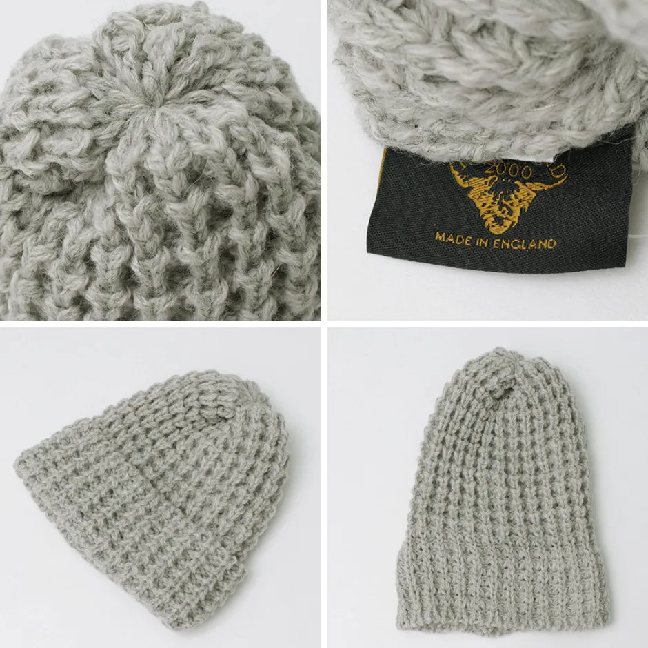 Hats^HIGHLAND 2000 / Bob Cap Tuck Stitch (Alpaca x British Wool Mix)
