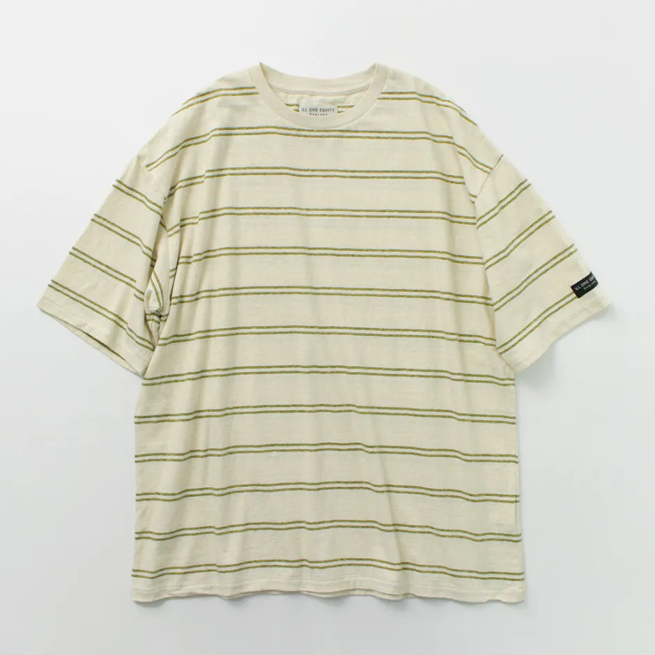 T-Shirts^ILL ONE EIGHTY / Retro stripe T-shirt