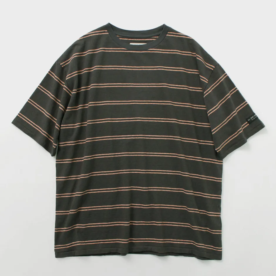 T-Shirts^ILL ONE EIGHTY / Retro stripe T-shirt