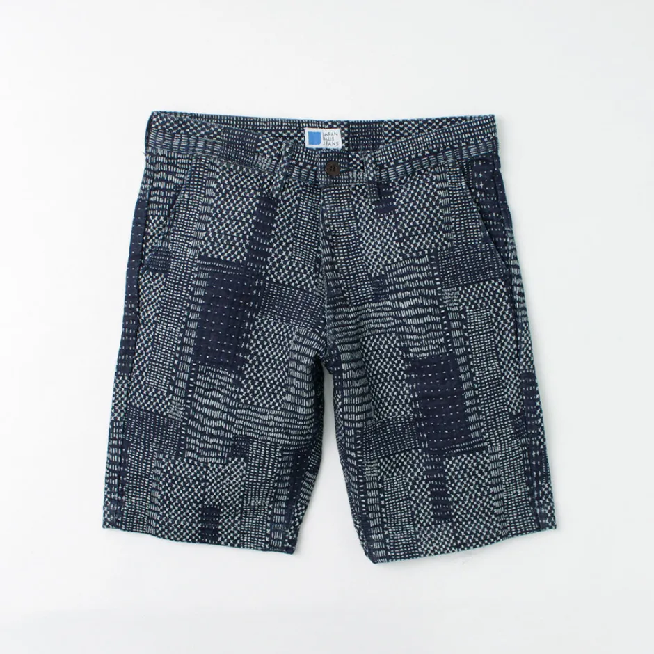 Shorts^JAPAN BLUE JEANS / Indigo quilted coat Style Sweatshirt Shorts