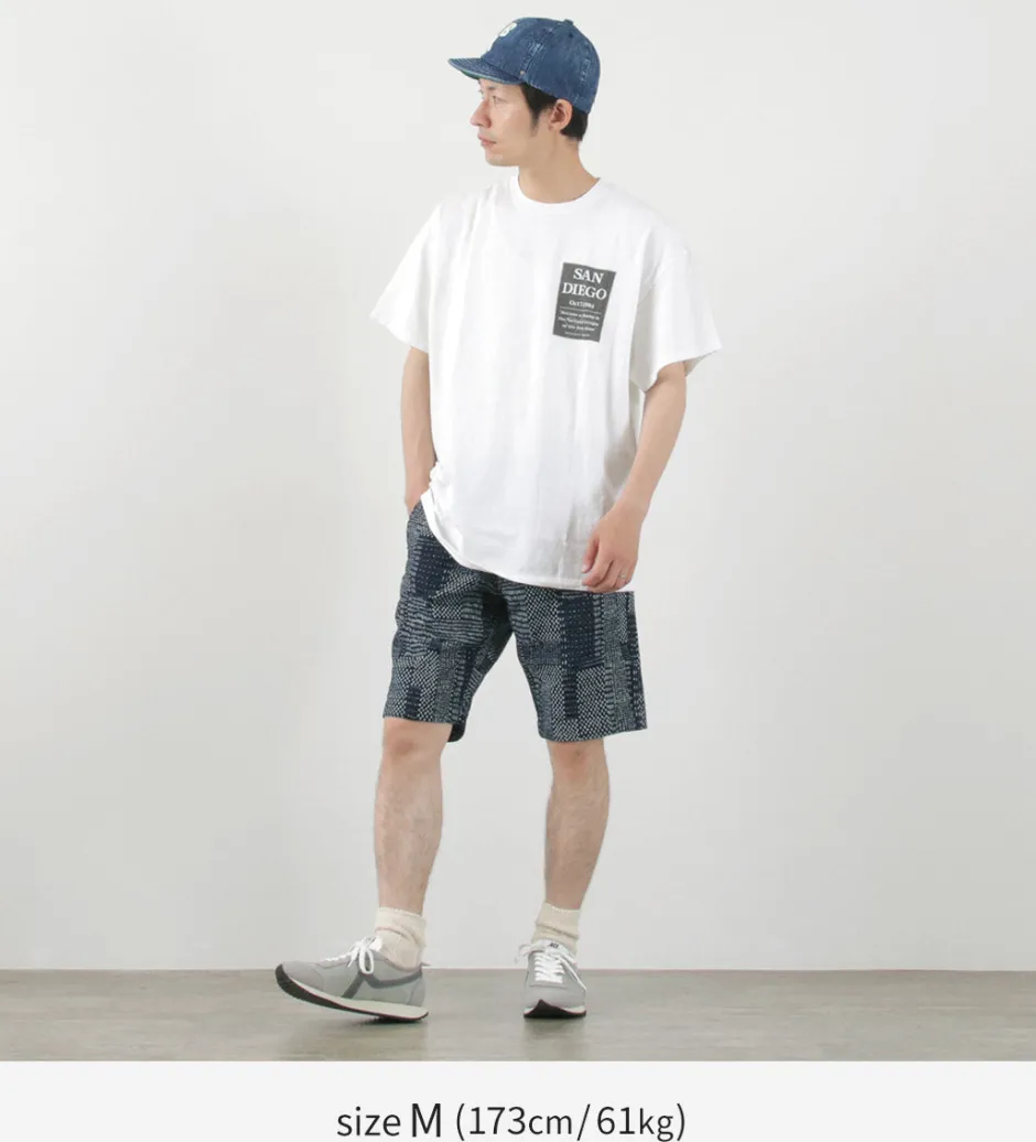 Shorts^JAPAN BLUE JEANS / Indigo quilted coat Style Sweatshirt Shorts