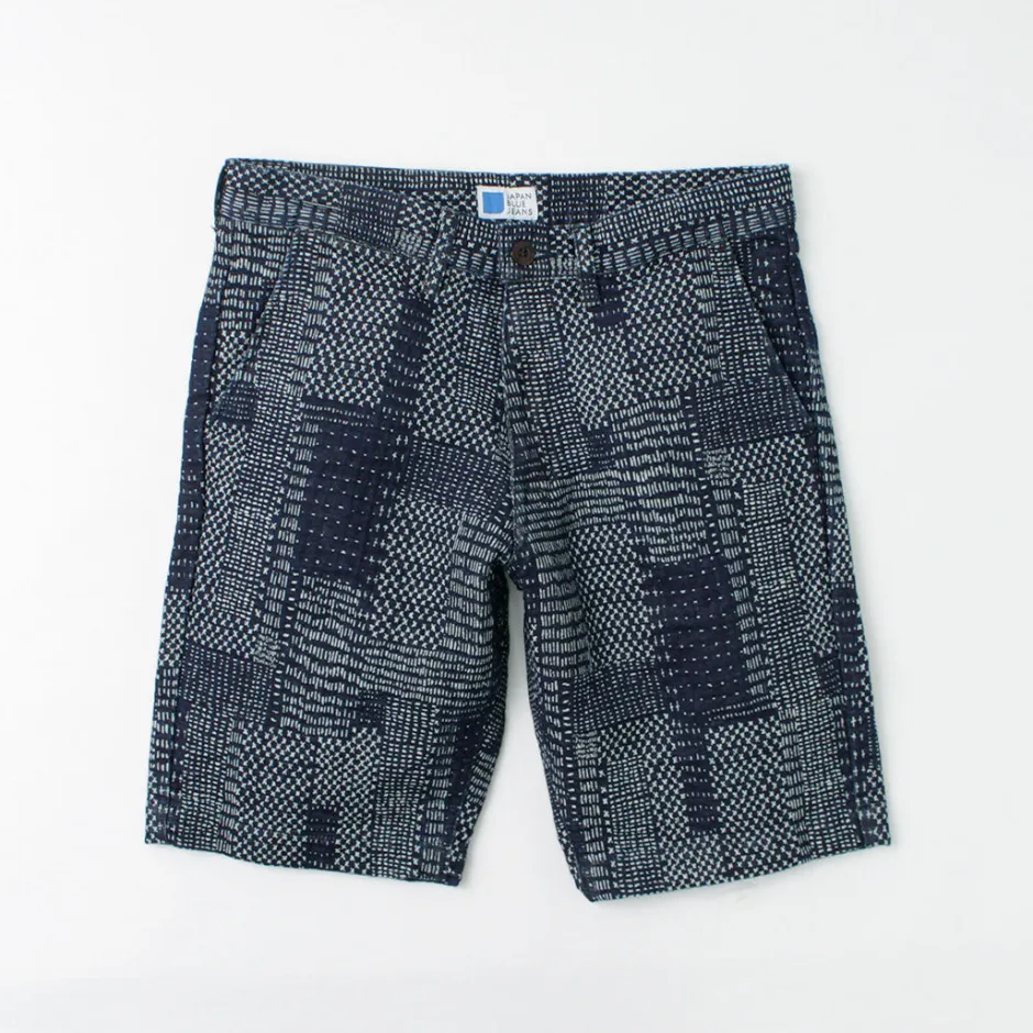 Shorts^JAPAN BLUE JEANS / Indigo quilted coat Style Sweatshirt Shorts