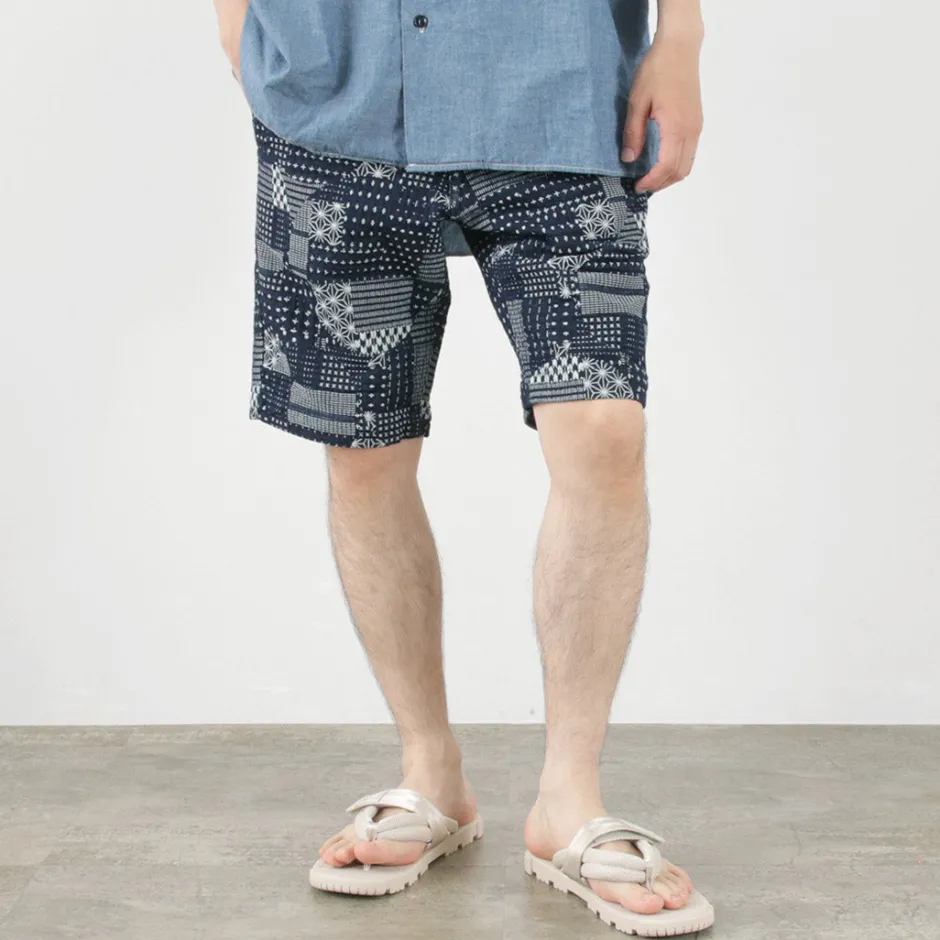 Shorts^JAPAN BLUE JEANS / Indigo quilted coat Style Sweatshirt Shorts