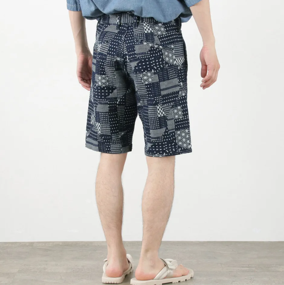 Shorts^JAPAN BLUE JEANS / Indigo quilted coat Style Sweatshirt Shorts