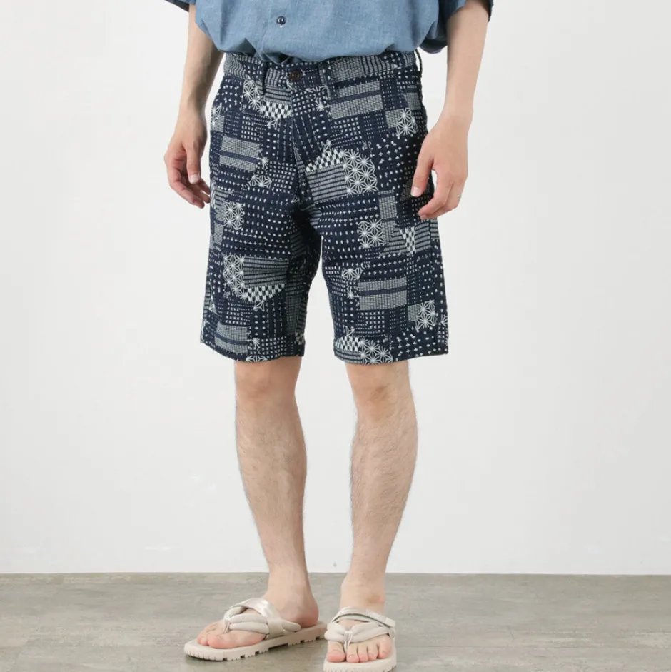 Shorts^JAPAN BLUE JEANS / Indigo quilted coat Style Sweatshirt Shorts