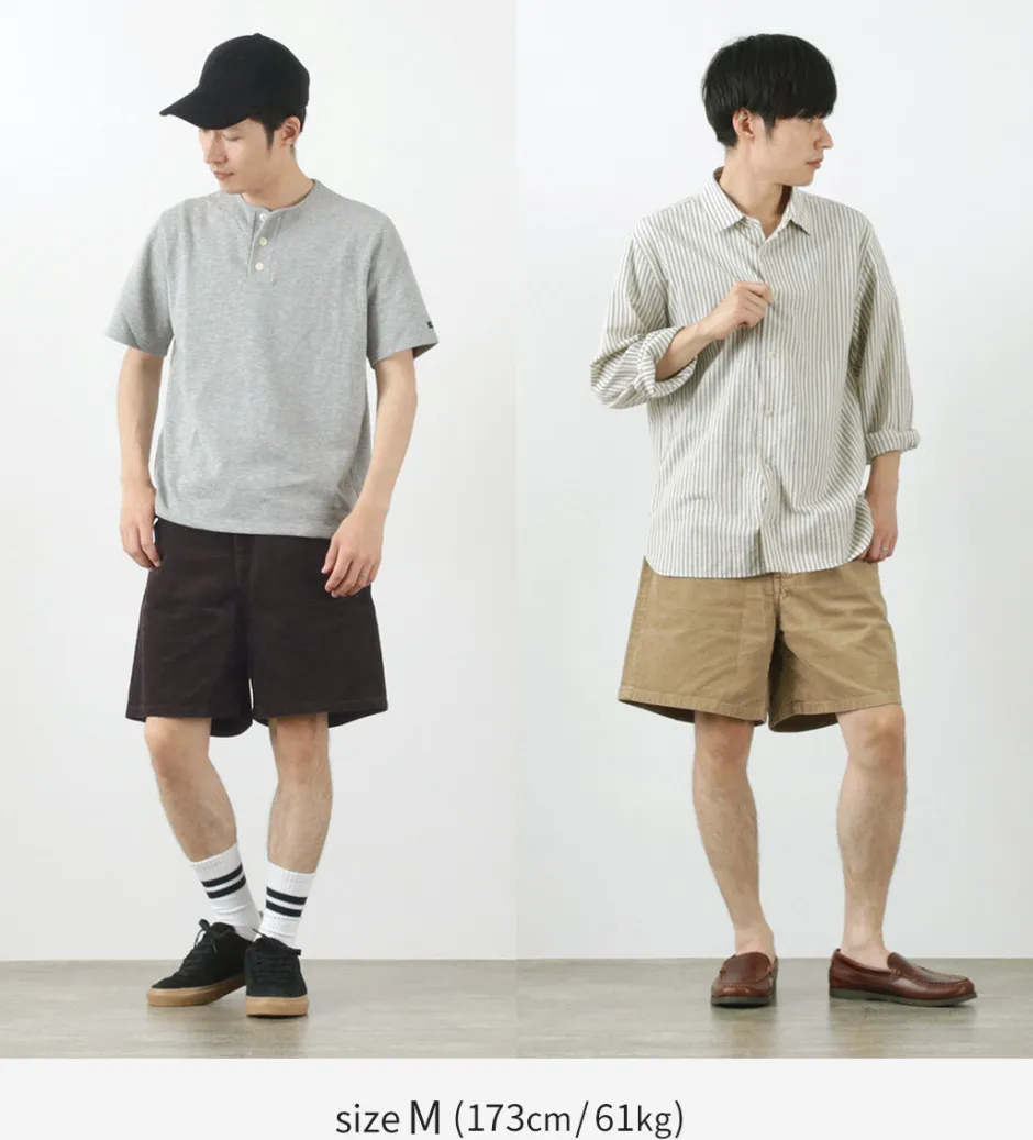 Shorts^JAPAN BLUE JEANS / J312571 CALIF Summer Corduroy Baggy Shorts