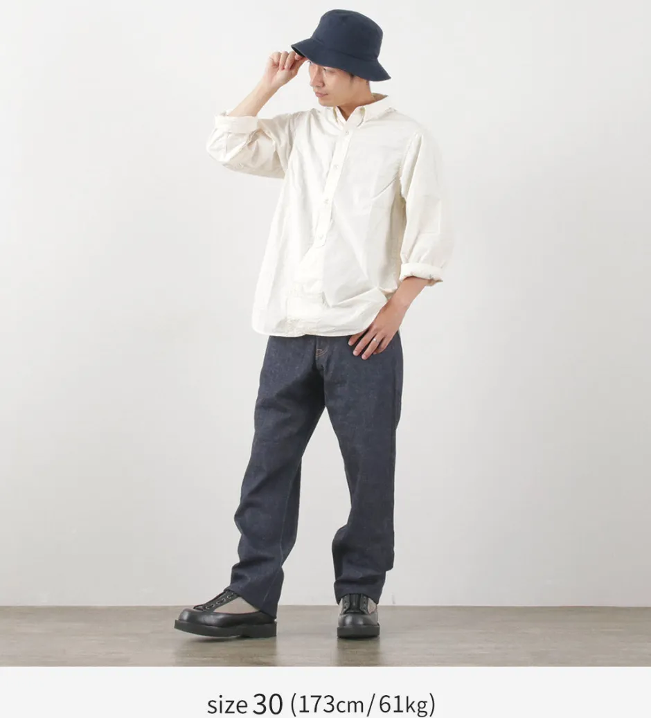Jeans^JAPAN BLUE JEANS / J504 Circle Loose 12.5oz African cotton selvage denim indigo