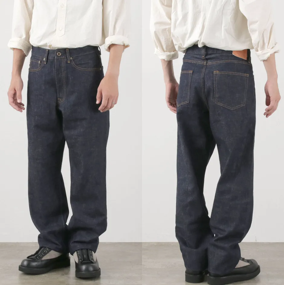 Jeans^JAPAN BLUE JEANS / J504 Circle Loose 12.5oz African cotton selvage denim indigo